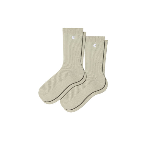 Carhartt WIP Madison Pack Socks Beryl/White I030923_1A5_XX Degli Uberti